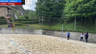 CAMPEONATO EUSKADI VOLEY PLAYA 2024 SUB 19 12 final  MADI vs AIXERROTA [upl. by Suilenrac]