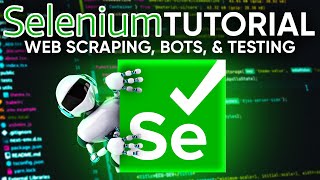 Python Selenium Tutorial  Automate Websites and Create Bots [upl. by Furiya349]