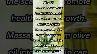 Olive oil healthy hair growth oliveoil olive shorts hairtreatment [upl. by Olethea]