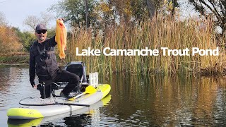 Lake Camanche Trout Pond Slay Day [upl. by Neerak171]