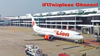 EXTENDED VERSION Thai Lion Air SL8500 14DEC2013 Bangkok Donmuang  Chiangmai by B7379GPER [upl. by Inal94]