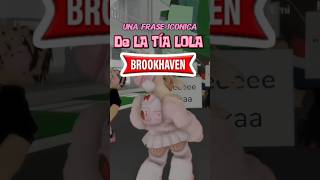 Frase iconica de la tía Lola reaction roblox humor [upl. by Rahman80]