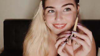 Random ASMR After Coffee☕️✨♡ Mouth Sounds Stuttering Hand Movements Water Globes [upl. by Edan]