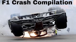 F1 Crash Compilation [upl. by Coop]