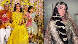 laiba Zaid Mehndi highlights zaid familyMommaZaidpapazaid [upl. by Gassman]