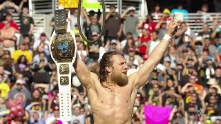 Daniel Bryan wins the Intercontinental Championship WrestleMania 31 [upl. by Ellenehs728]