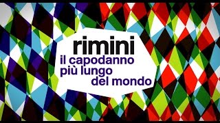 Rimini  Il capodanno più lungo del mondo 2017 [upl. by Ydnam]