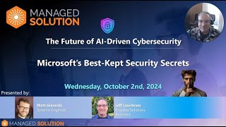 Webinar Microsoft’s BestKept Security Secrets 2024 [upl. by Safko]