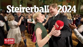 Steirerball 2024 Vor dem Prachtball ein Schuss Kernöl [upl. by Sihun]