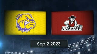 Western Illinois Leathernecks vs New Mexico State Aggies  September 2nd 2023 [upl. by Cooperstein927]