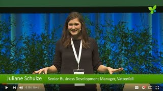 ECO17 Berlin Juliane Schulze Vattenfall Europe Innovation [upl. by Rosenquist358]