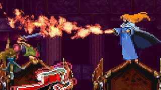 Fake Grant Trevor amp Sypha Boss Fight  Castlevania Symphony of the Night [upl. by Unni]