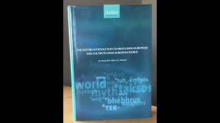 The Oxford Introduction to ProtoIndoEuropean and the ProtoIndoEuropean World kitap history [upl. by Seton]