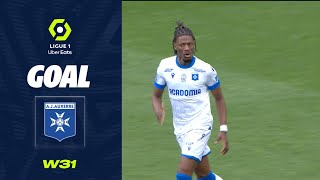 Goal Nuno DA COSTA 43  AJA AJ AUXERRE  FC NANTES 21 2223 [upl. by Gnaig]