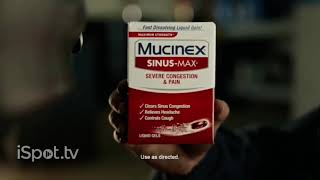 Mucinex sinus max commercial [upl. by Cirdla]