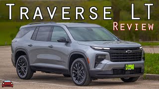 2024 Chevy Traverse LT Review  Is It BETTER Than A Tahoe [upl. by Read983]