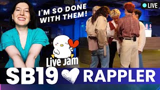 Rappler Live Jam SB19  FREEDOM amp ILAW  Reaction officialSB19 [upl. by Ylrak504]