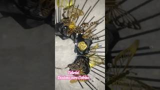 Tutorial Diadema para Catrina💀✨ diademuertos makeupartist catrina makeup tutorial manualidades [upl. by Alleirbag]