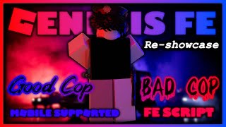 ROBLOX FE GOOD COP BAD COP SCRIPT  MOBILE SUPPORTED  FLING  R6 amp R15  FREE  GENESIS RESHOWCASE [upl. by Horn9]