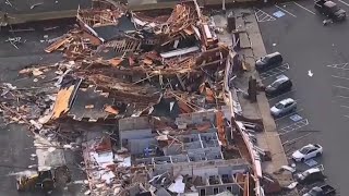 6 killed in tornadoes in Tennessee [upl. by Damalis]