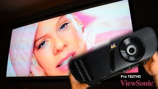 Best Amazon 600 Projector  ViewSonic PRO 7827HD Full Review [upl. by Werdn983]