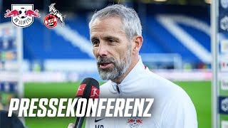 🎙️ Pressekonferenz nach RB Leipzig  1 FC Köln  Bundesliga [upl. by Shaughnessy]