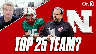 Addressing Pushback On Ranking Nebraska Cornhuskers Matt Rhule In Top 25 Post Spring Rankings [upl. by Nikral]