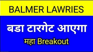 balmer lawrie share latest news today Balmer lawrie share latest news balmer lawrie share price [upl. by Suoiradal]