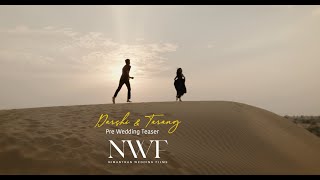 Darshi X Tarang  Pre Wedding  Teasar  Nimantran Wedding Films  Modasa [upl. by Knoll]