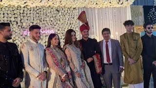 Ayesha Baig entry  Shahveer Jafry and ayesha baig Wedding [upl. by Ahseram941]