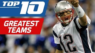 Top 10 Greatest Teams in NFL History  NFL Films [upl. by Ely589]