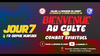 Séminaire de combat Spirituel Toute Arme forgée contre toi sera sans effet Fr Orphé Mavuidi [upl. by Allekim]