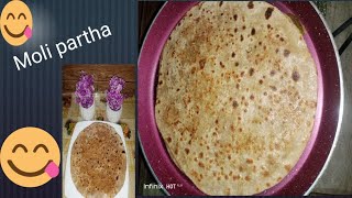 moli partha recipeamazing recipe boht hi km time ma tayra hony wali recipe [upl. by Arik]