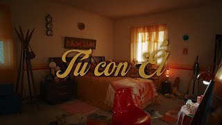 Rauw Alejandro  Tú Con Él Lyric Video [upl. by Dirgni]