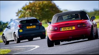 Can I catch a GR Yaris in my 18 Mazda MX5 Bedford Autodrome Gt Circuit [upl. by Buchheim]