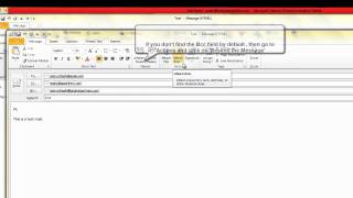 How to see bcc or blind carbon copy list for sent messages in Microsoft Outlook [upl. by Emyle809]