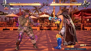 TEKKEN8BRYANFURY VS KING [upl. by Hitchcock123]