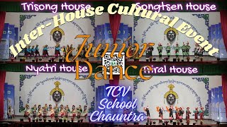 TCV School Chaunta Cultural Event  InterHouse Junior Dance  2024 [upl. by Alpheus653]