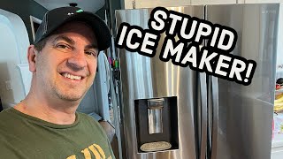 Samsung Refrigerator Ice Maker Not Working Check This [upl. by Ailima]