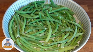 Comment blanchir et congeler des haricots verts frais [upl. by Lloyd485]