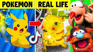 Pokémon That ACTUALLY Exist In REAL LIFE FUNNY TikToks [upl. by Ayoras]