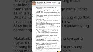 subscribenow Sudsod quotApportionquot Krisagpo🇵🇭🎙️🎧 newlyrics videoシ outnow RapFameOfficial [upl. by Atilahs]