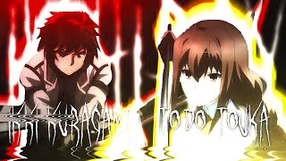 Rakudai Kishi no Cavalry  Доблесть рыцарянеудачника ✨ Ikki Kuragame vs Todo Touka🌸 [upl. by Alaecim]