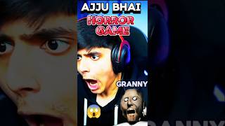 Ajju bhai horror reaction for granny horror game 😱 ajjubhai totalgaming granny [upl. by Risteau]