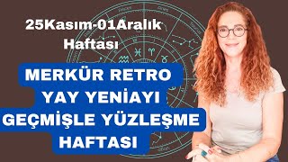 25KASIM1ARALIK HAFTASI MERKÜR RETROLU YENİAY YENİ İÇİN GEÇMİŞE BİR BAKALIM DER GİBİ✌️😊 [upl. by Lambrecht]