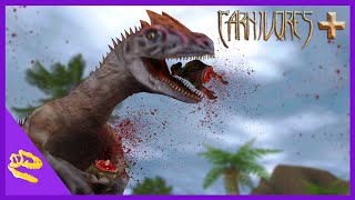 Saurophaganax Rips Hunters Apart  Carnivores Mod Showcase [upl. by Mor402]