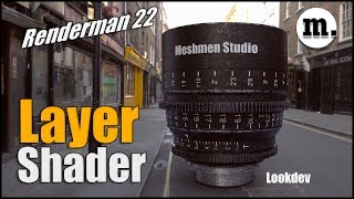 Renderman look development tutorial  Renderman 22 pxrLayer Surface [upl. by Schulein]