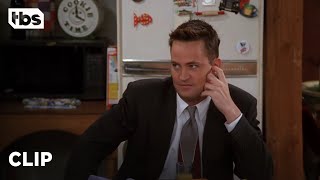 Friends Chandler Kisses All the Girls Goodbye Season 5 Clip  TBS [upl. by Ollayos]