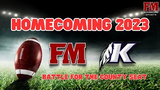 Fort Madison vs Keokuk Varsity Football  Week 6 202324 [upl. by Nilad]