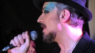 Boy George  Its Easy 2nd  13Nov 2013  live acoustic in London Rough Trade [upl. by Weywadt]